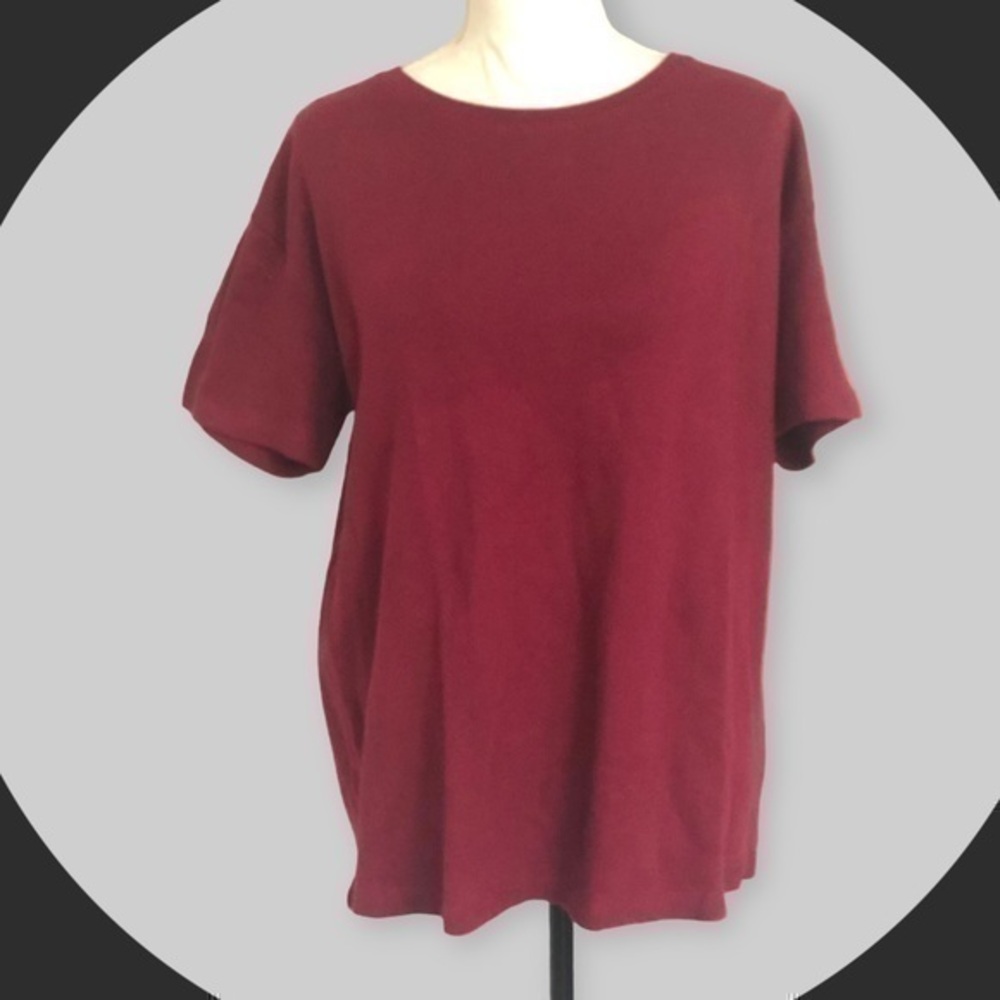 NWT Maroon Color T Shirt Size XL